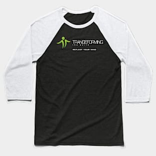 TranCeforming The World - Black Baseball T-Shirt